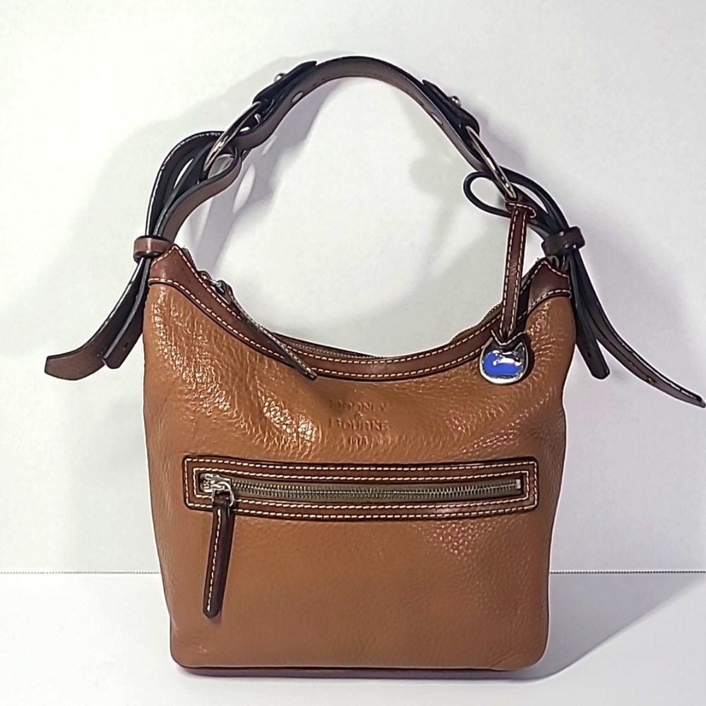 REDUCED💥Dooney & Bourke Light Brown Pebble Leather Hobo bag